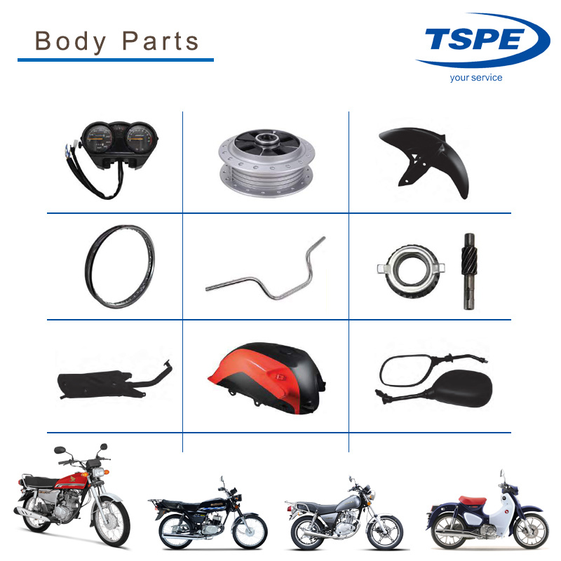 Piezas de motocicletas Llantas de aleación de motocicleta Tspe-A004