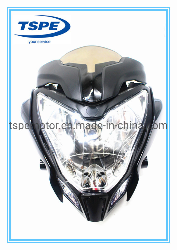 Pulsar NS200 Piezas de motocicleta Faro de motocicleta con cubierta