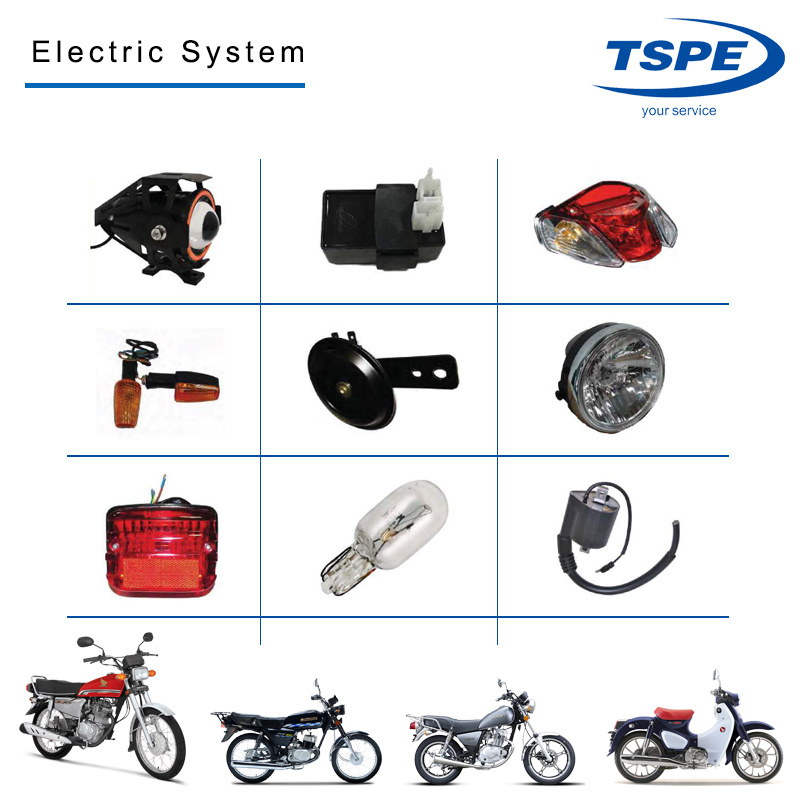 Piezas de motocicleta serie TV Zf001-112 PP Espejo retrovisor convexo